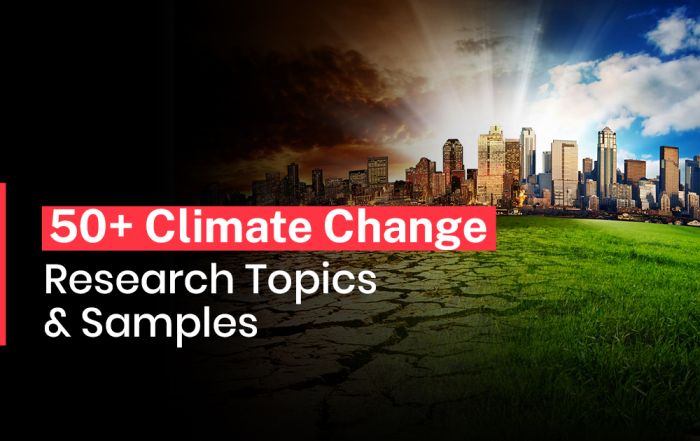 climate change research topics